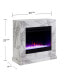 Фото #12 товара Ileana Faux Marble Color Changing Electric Fireplace