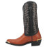 Фото #3 товара Laredo Atlanta Croc Pointed Toe Cowboy Mens Black, Brown Dress Boots 68086