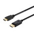 Фото #1 товара Кабель DisplayPort на HDMI Aisens A125-0364 Чёрный 2 м