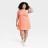 Фото #1 товара Women's Asymmetrical Dress - All in Motion Coral Pink XXL