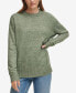 Фото #1 товара Women's Intarsia Logo Oversized Crewneck Sweater