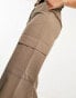 Vero Moda cargo trouser in brown