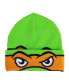 Фото #1 товара Men's TMNT Rolldown Mikey Adult Mesh Eye Green Beanie