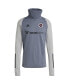 Men's Gray New England Revolution Warm Raglan COLD.RDY Top