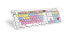 Фото #2 товара Logickeyboard LKB-PT-CWMU-UK - Full-size (100%) - Wired - USB - Mechanical - QWERTY - Multicolour