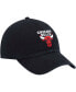 ფოტო #2 პროდუქტის Men's Black Chicago Bulls Team Clean Up Adjustable Hat
