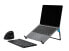 Фото #3 товара R-Go Steel R-Go Travel laptop stand - black - Notebook stand - Black - Steel - 25.4 cm (10") - 55.9 cm (22") - 5 kg
