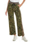 Фото #1 товара Johnny Was Hirz Camo Wide Leg Side Tape Pant Women's L