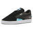 Фото #2 товара Puma Mapf1 Suede Lace Up Mens Black, Grey Sneakers Casual Shoes 30802401