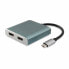 Фото #1 товара EQUIP 133464 2xHDMI USB-C To HDMI Adapter