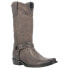 Фото #2 товара Dingo Hombre Square Toe Cowboy Mens Grey Casual Boots DI850-GRY