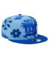 Men's Light Blue New York Giants Leafy 9FIFTY Snapback Hat