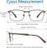 Фото #10 товара Cyxus Unisex Blue Light Filter Glasses, Without Visual Strength, Computer Gaming Glasses, UV Protective Glasses Against Headaches, Classic Retro Glass Frame