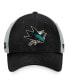 Фото #4 товара Men's Black, Gray San Jose Sharks 2022 Global Series Snapback Hat