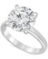 Фото #1 товара Certified Lab Grown Diamond Solitaire Engagement Ring (5 ct. t.w.) in 14k Gold