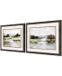 Фото #4 товара Autumn Stream Framed Art, Set of 2