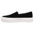 Фото #3 товара TOMS Fenix Slip On Platform Womens Black Sneakers Casual Shoes 10020159T-001
