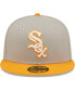 Фото #4 товара Men's Gray, Orange Chicago White Sox 2005 World Series Cooperstown Collection Undervisor 59FIFTY Fitted Hat