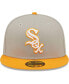 ფოტო #4 პროდუქტის Men's Gray, Orange Chicago White Sox 2005 World Series Cooperstown Collection Undervisor 59FIFTY Fitted Hat