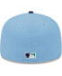 Фото #5 товара Men's Light Blue, Navy New York Mets Green Undervisor 59FIFTY Fitted Hat