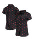 ფოტო #2 პროდუქტის Women's Black San Francisco Giants Floral Button Up Shirt