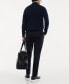 Фото #2 товара Men's 100% Merino Wool Zipper Collar Sweater