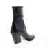 Фото #8 товара Diesel D-Western Boot Y02955-P0220-T8013 Womens Black Casual Dress Boots 5