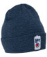 Шапка мужская Miller Lite Flat Knit Cuffed Beanie Синий - фото #5