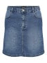 Dámská sukně PCPEGGY 17146493 Medium Blue Denim L - фото #6