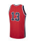Фото #4 товара Men's Chris Mullin Red USA Basketball Authentic 1984 Jersey