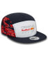 Men's White, Navy Red Bull Racing Camper Adjustable Hat