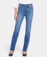 ფოტო #1 პროდუქტის Women's Le Silhouette High Rise Slim Bootcut Jeans