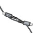 Фото #3 товара Kabel przewód w oplocie USB-C 60W 20V 3A 1.2m szary