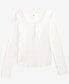 ფოტო #9 პროდუქტის Girls Ribbed-Knit Long-Sleeve Henley, Created for Macy's