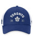 ფოტო #3 პროდუქტის Men's Blue/White Toronto Maple Leafs Free Kick Trucker Adjustable Hat