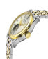 ფოტო #2 პროდუქტის Men's Madison Swiss Automatic Two-Tone Stainless Steel Bracelet Watch 39mm