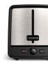 Фото #2 товара Bosch TAT5P420DE - 2 slice(s) - Black - Silver - Buttons - Level - Rotary - CE - VDE - 970 W - 220 - 240 V