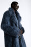 Фото #7 товара Faux fur coat - limited edition