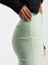 Фото #3 товара ASOS DESIGN Hourglass high waist trousers in skinny fit in khaki