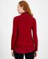 ფოტო #2 პროდუქტის Women's Tie-Neck Layered-Look Top