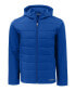 Фото #1 товара Evoke Hybrid Eco Softshell Recycled Full Zip Mens Big & Tall Hooded Jacket