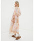 ფოტო #2 პროდუქტის Women's Jocelyn Printed Abstract Midi Dress