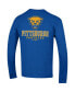 ფოტო #4 პროდუქტის Men's Royal Pitt Panthers Team Stack Long Sleeve T-shirt