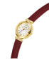 Фото #4 товара Часы Guess Red Leather 28mm