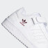 adidas originals FORUM low 防滑轻便 低帮 板鞋 女款 白红