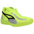 Фото #3 товара Puma Rise Nitro Basketball Mens Yellow Sneakers Athletic Shoes 37701205