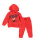 Фото #1 товара Elmo Cookie Monster Boy's Fleece Pullover Hoodie and Pants Outfit Set Toddler