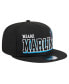 Фото #3 товара Men's Black Miami Marlins Game Day Bold 9FIFTY Snapback Hat