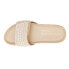 Фото #4 товара COCONUTS by Matisse Reese Studded Slide Womens Beige Casual Sandals REESE-167