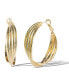 Womens Hoop Earrings Gold or Silver Tone Earrings for Women